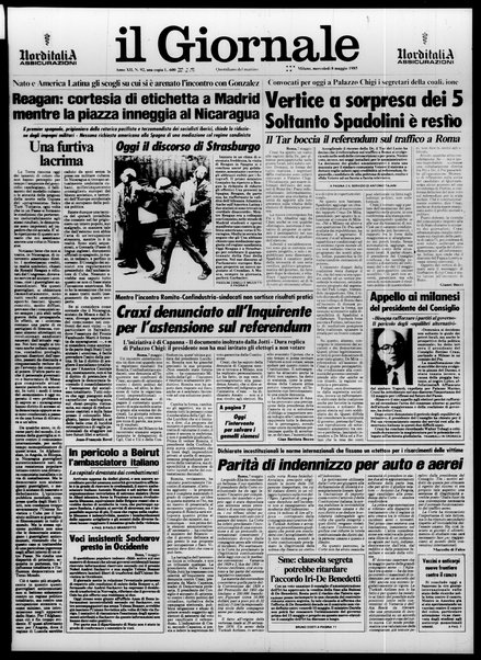 Il giornale : quotidiano del mattino